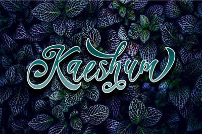 Kaeshum Script - BOLD