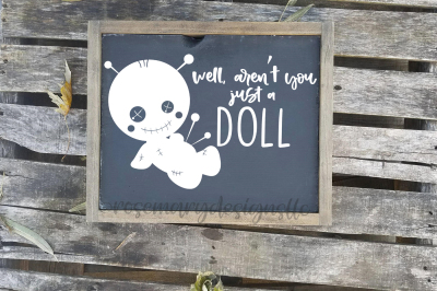 Aren't you just a doll SVG