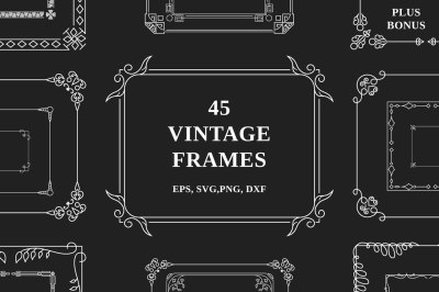45 Vintage Frames