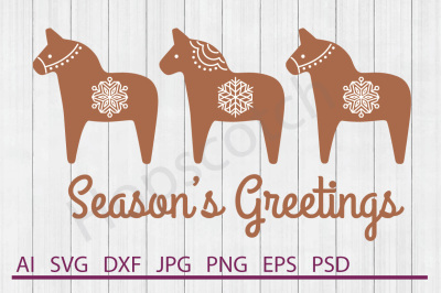 Horses SVG, Horses DXF, Cuttable File