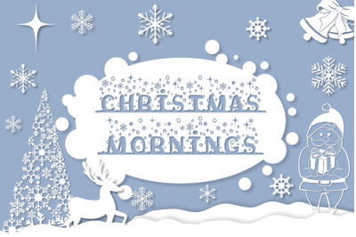 Christmas Mornings Font with Bonus Extras