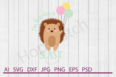 Hedgehog SVG, Hedgehog DXF, Cuttable File