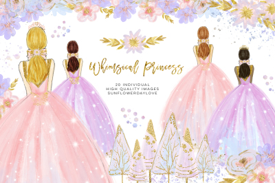 winter princess clip art&2C; fashion clipart&2C; Quinceañera Clipart