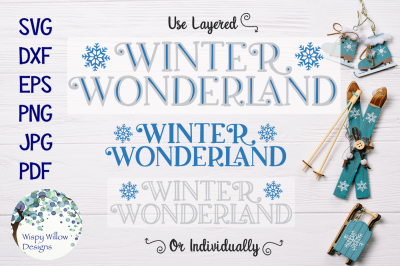 Winter Wonderland SVG