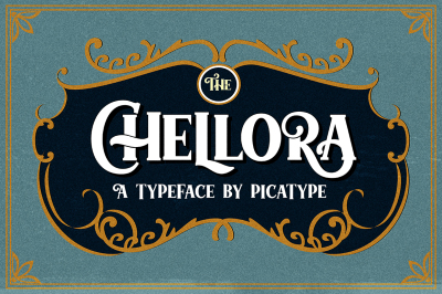 Chellora Typeface