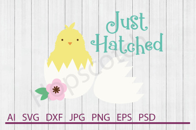 Chick SVG, Chick DXF, Cuttable File