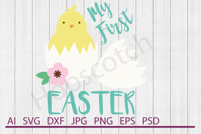 Chick SVG, Chick DXF, Cuttable File