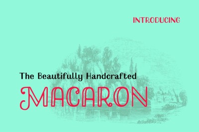 Macaron Handcrafted Typeface
