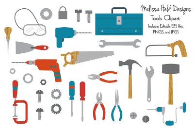 Tool and Hardware Clipart