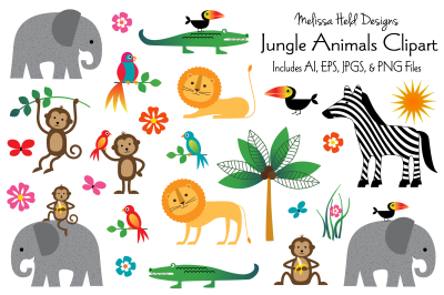 Jungle Animal Clipart