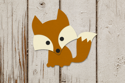 Cute Fox | SVG | PNG | DXF