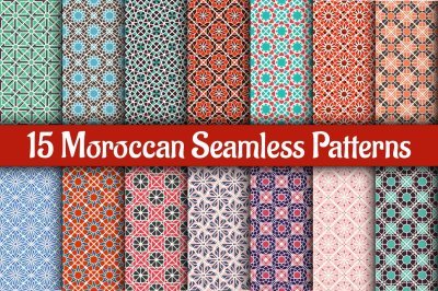 Moroccan Seamless Patterns