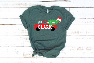 You Serious Clark ? with Flap Lumberjack Hat SVG Christmas 1101S