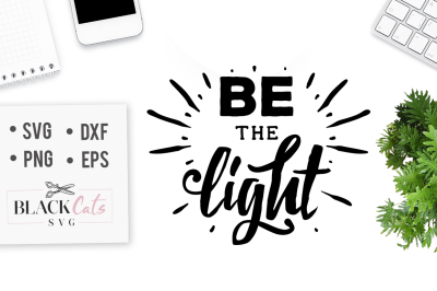 Be the light SVG