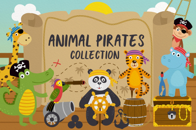 animal pirates collection