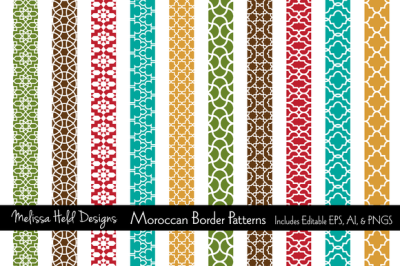 Moroccan Border Patterns