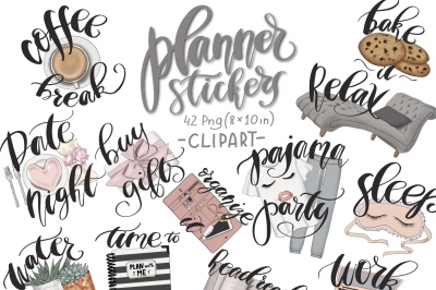 Planner Stickers Collection Kit