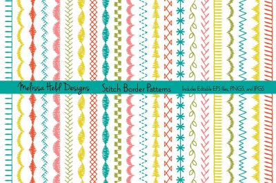 Stitch Border Patterns