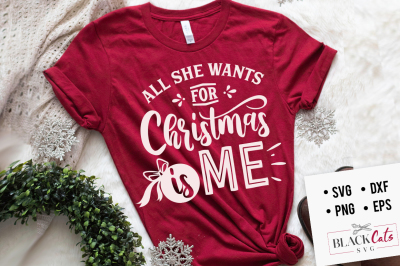 All I want for Christmas is you - SVG