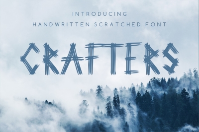 Crafters - modern font 