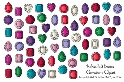 Gemstone Clipart