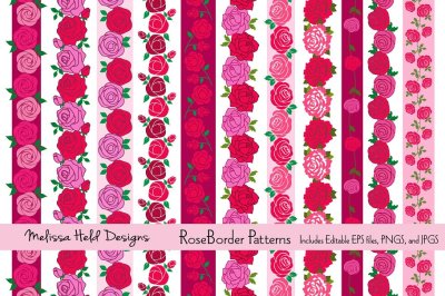 Rose Border Patterns