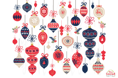 Christmas Ornaments Elements