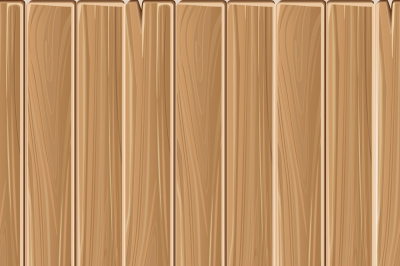 Wooden planks board vector seamless pattern