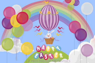 Easter Bunny Hot Air Balloon Ride