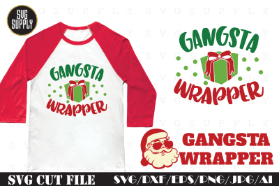 Gansta Wrapper SVG Cut File