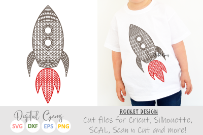 Rocket SVG / PNG / EPS / DXF files