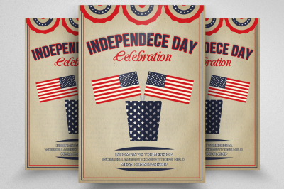 July 4th Independence Day Flyer