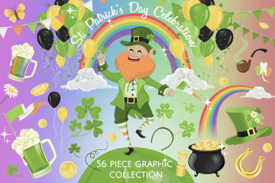 St. Patrick's Day Graphics Collection