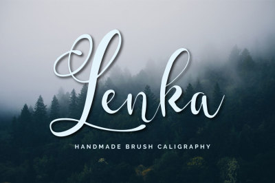 Lenka Brush Caligraphy