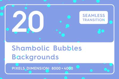 20 Shambolic Bubbles Backgrounds