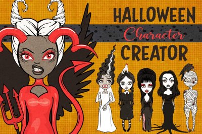 Halloween Girls Character Creator