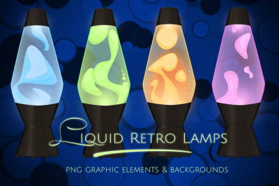 Lava Liquid Neon Lamps Graphics