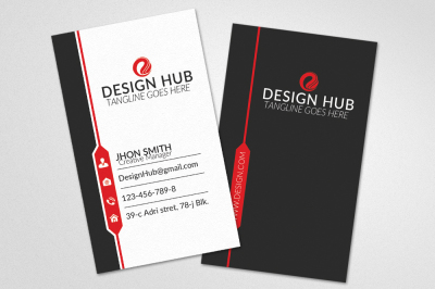 Vertical Business Card