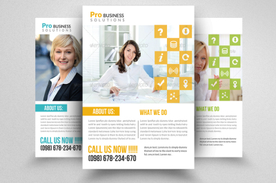 Business Dealer Agency Flyers 