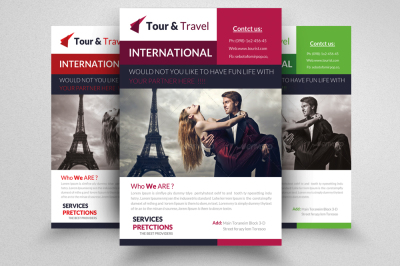 Tour and Travel Agency Flyer 