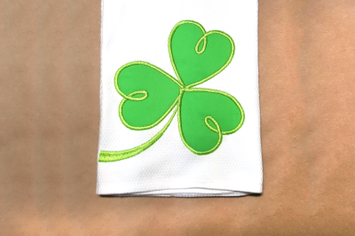 St Patrick's Day Shamrock | Applique Embroidery