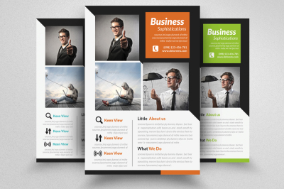 Small Business Consultant Flyer