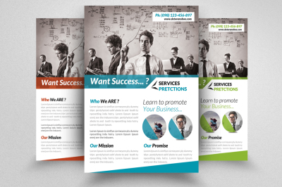 Business Training Agency Flyer 