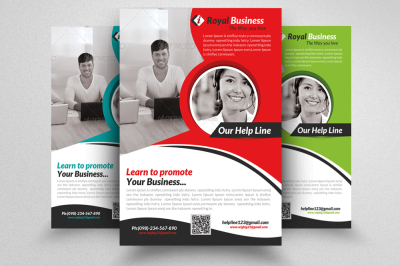 Business Dealing Agency Flyers 