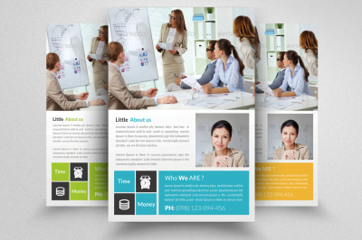 Business Training Agency Flyer 