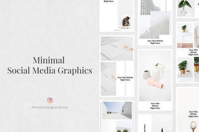 Minimal Animated Instagram Stories