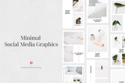 Minimal Pinterest Posts