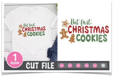 But First, Christmas Cookies Craft File