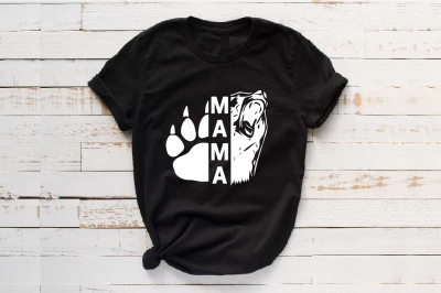 Mama Bear Svg football baseball Basketball soccer Chicago Bears 1114S