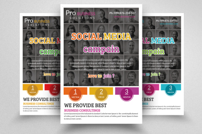 Social Media Flyer Template